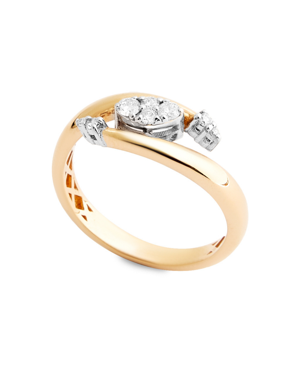 0.17 Karat Periodic Pırlanta Yüzük