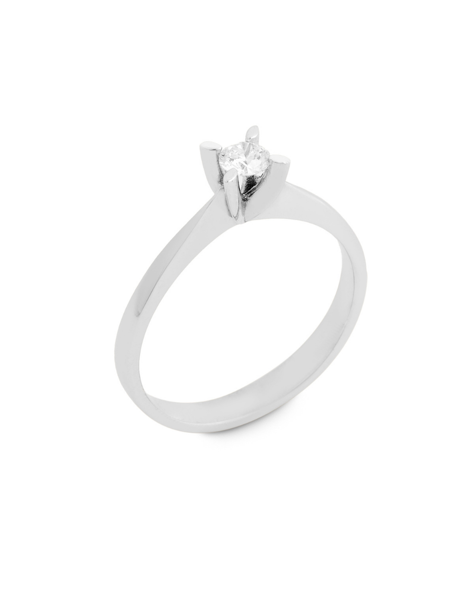 Cygni Pırlanta Yuvarlak Yüzük