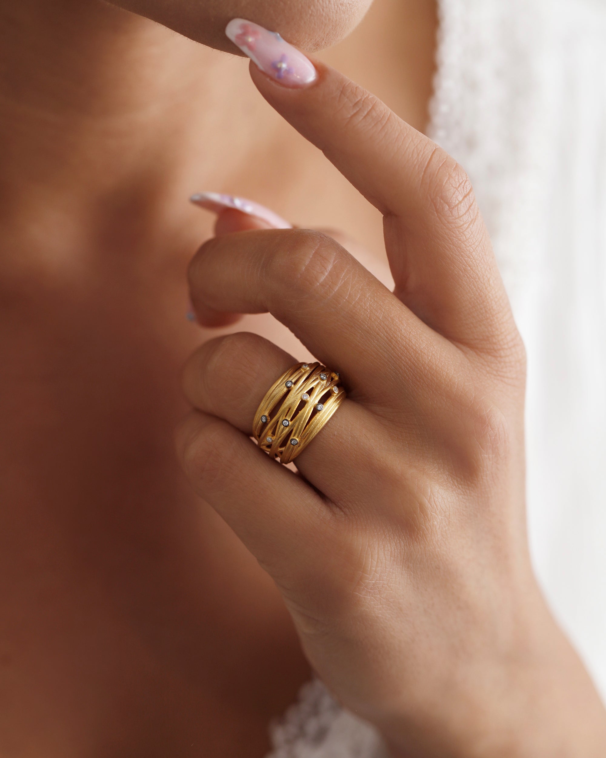 6.76 Gr. Pistol Star Altın Yüzük