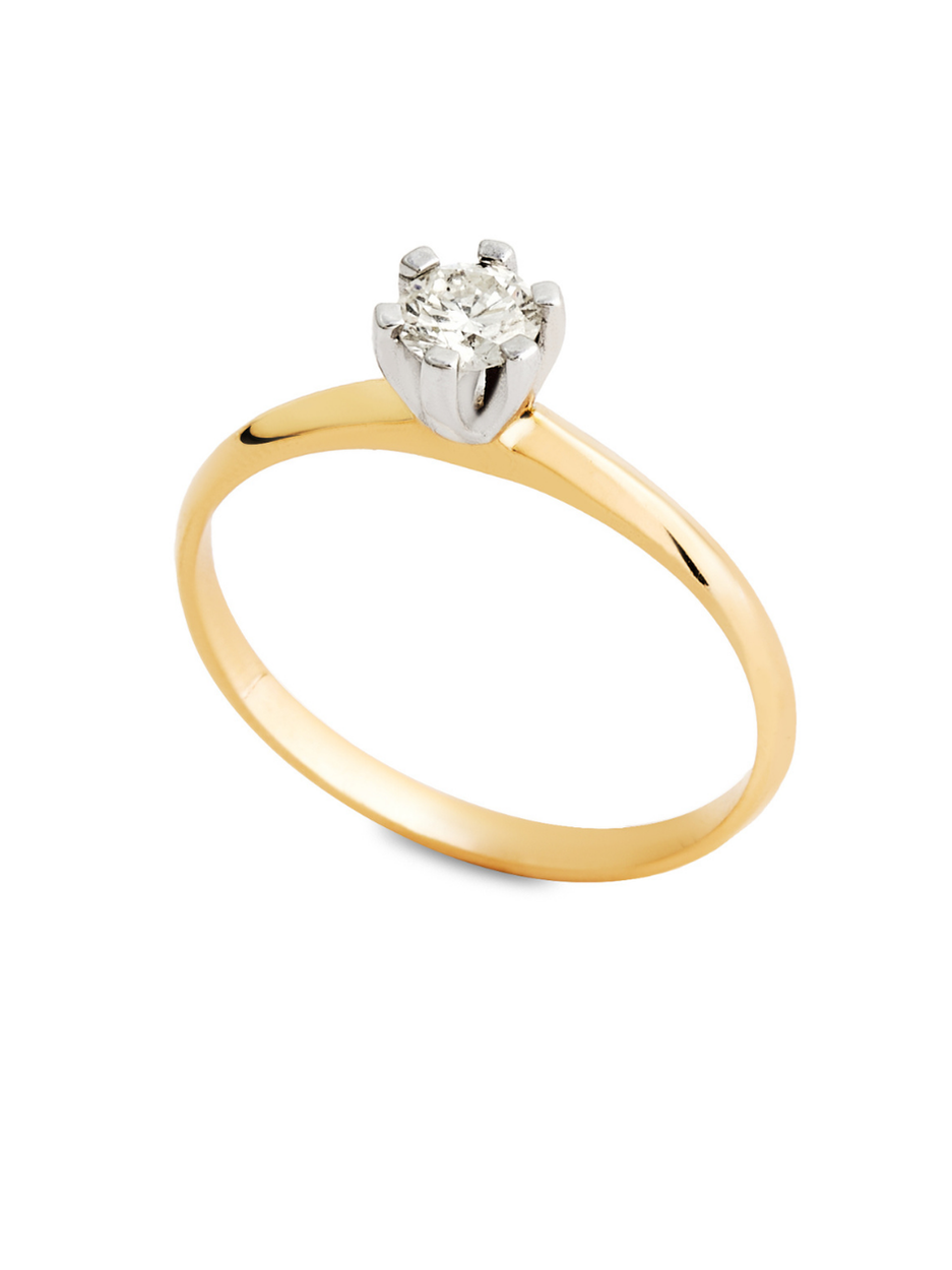 0.27 Karat Deneb Pırlanta Yuvarlak Yüzük