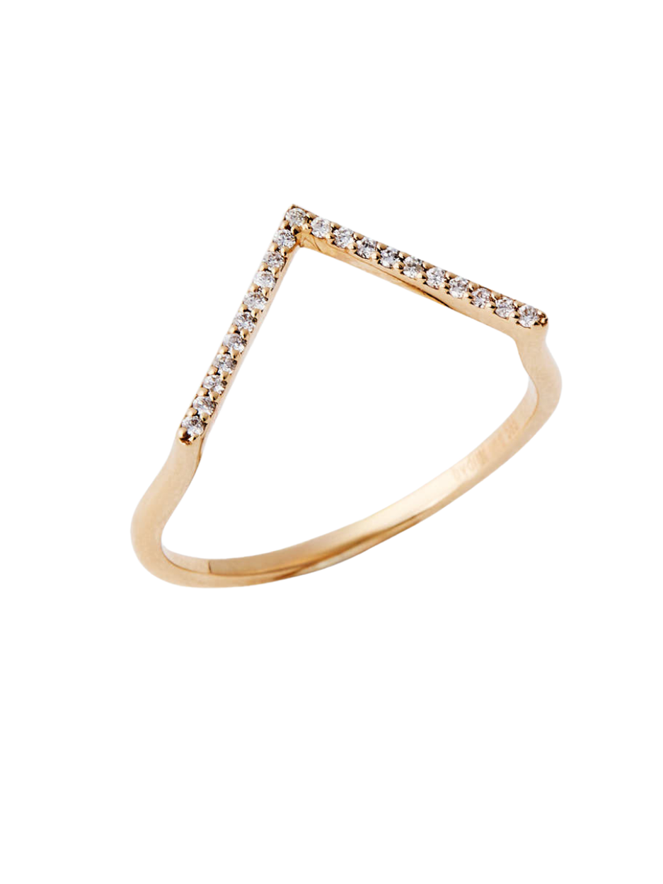 0.09 Karat Trio Dia Pırlanta Yüzük