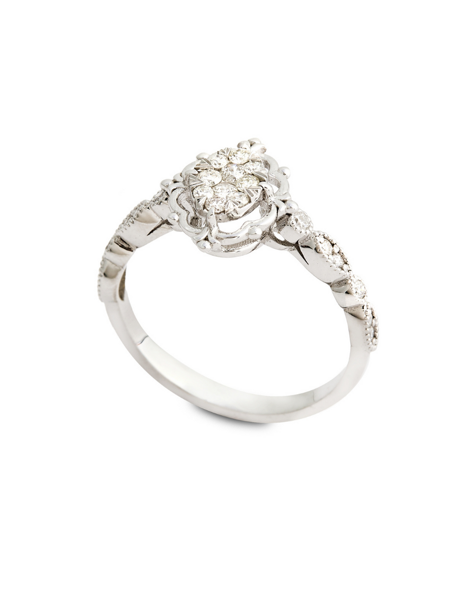 0.30 Karat Bract Pırlanta Yüzük