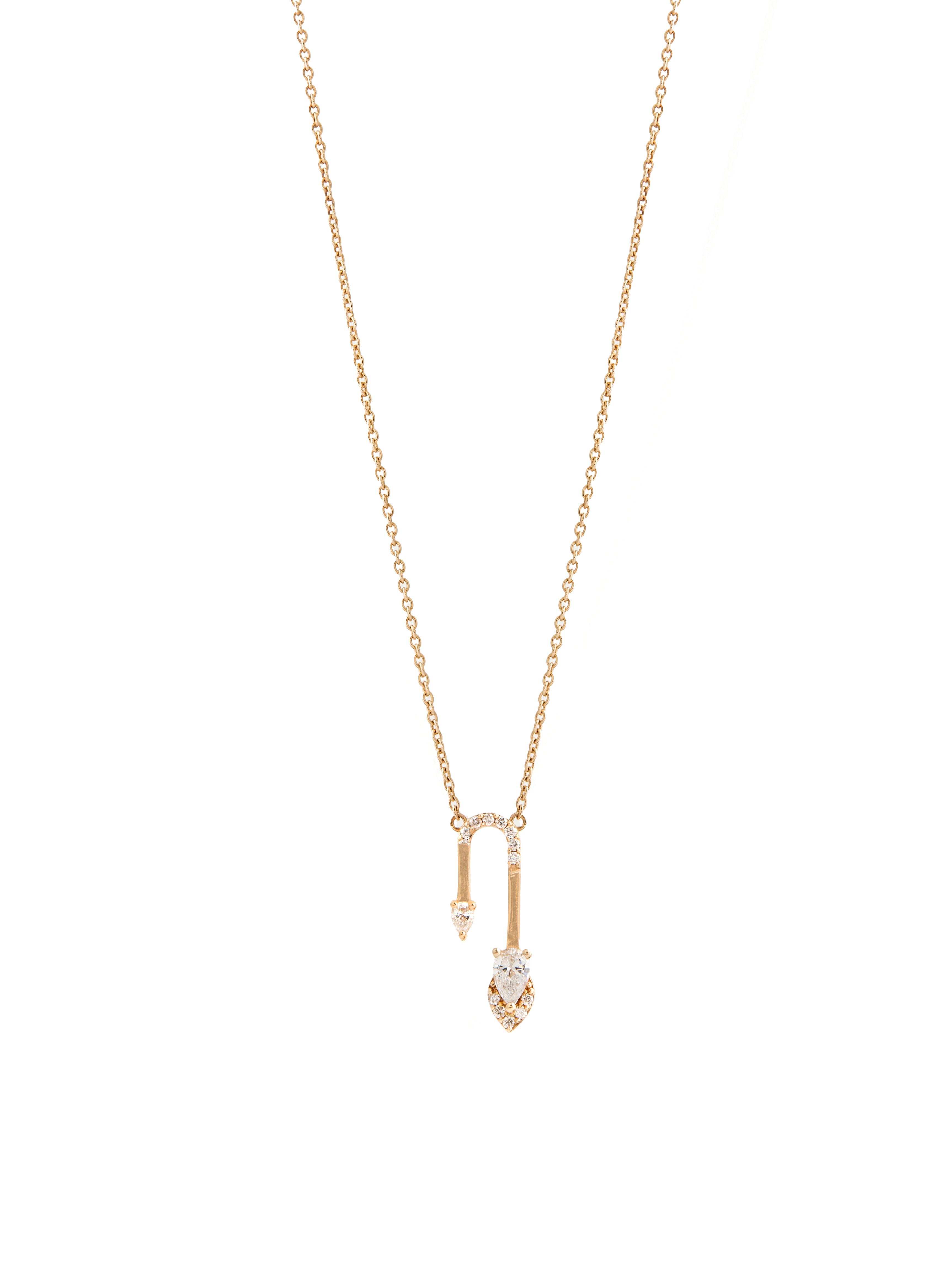 0.30 Karat Fall's Pırlanta Kolye