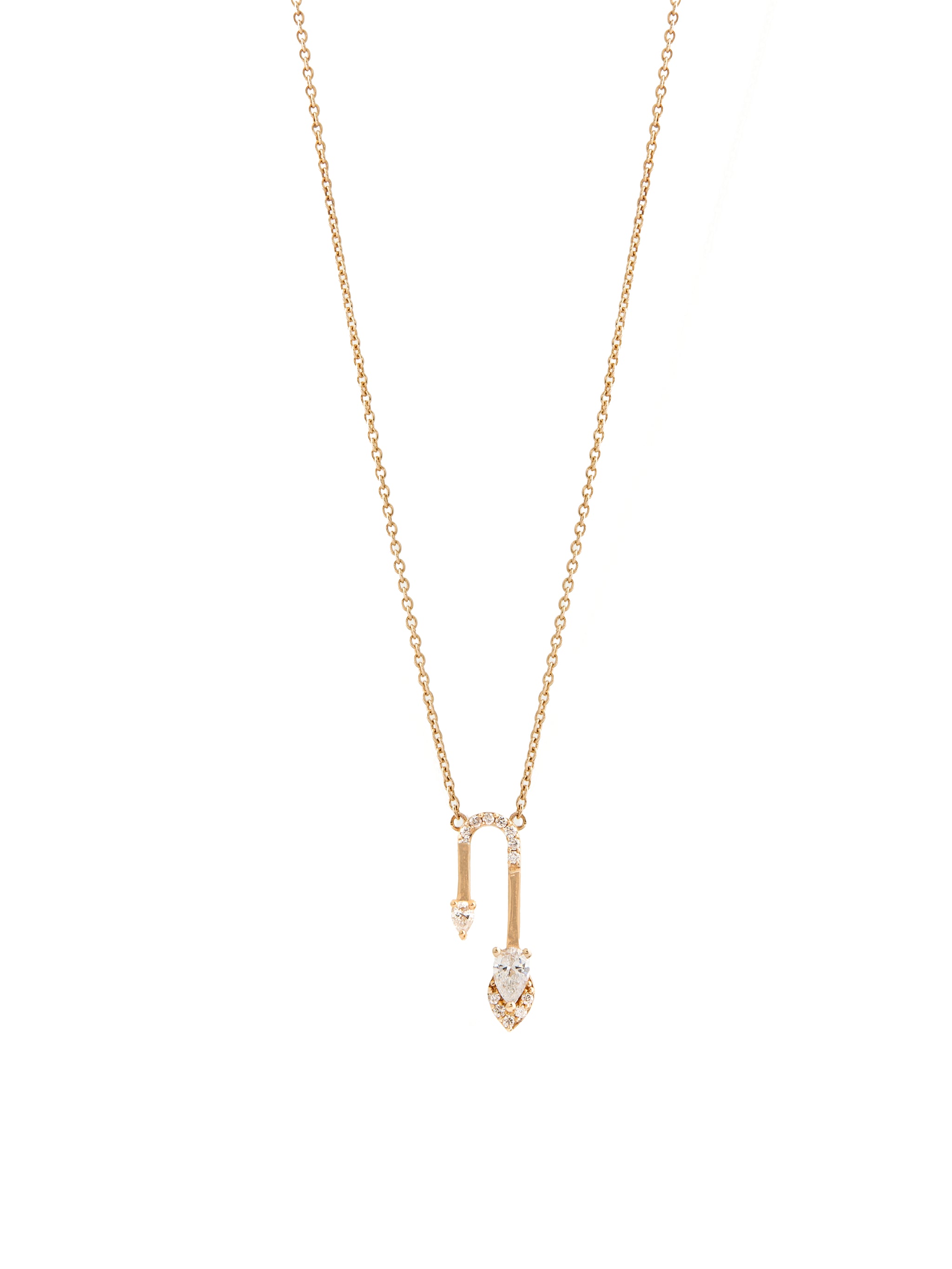 0.30 Karat Fall's Pırlanta Kolye