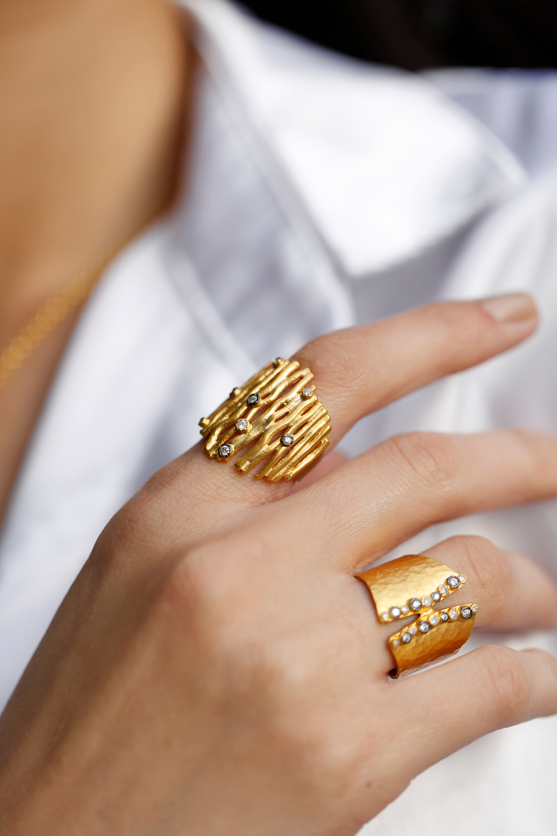 8.55 gr. Javelin Altın Yüzük