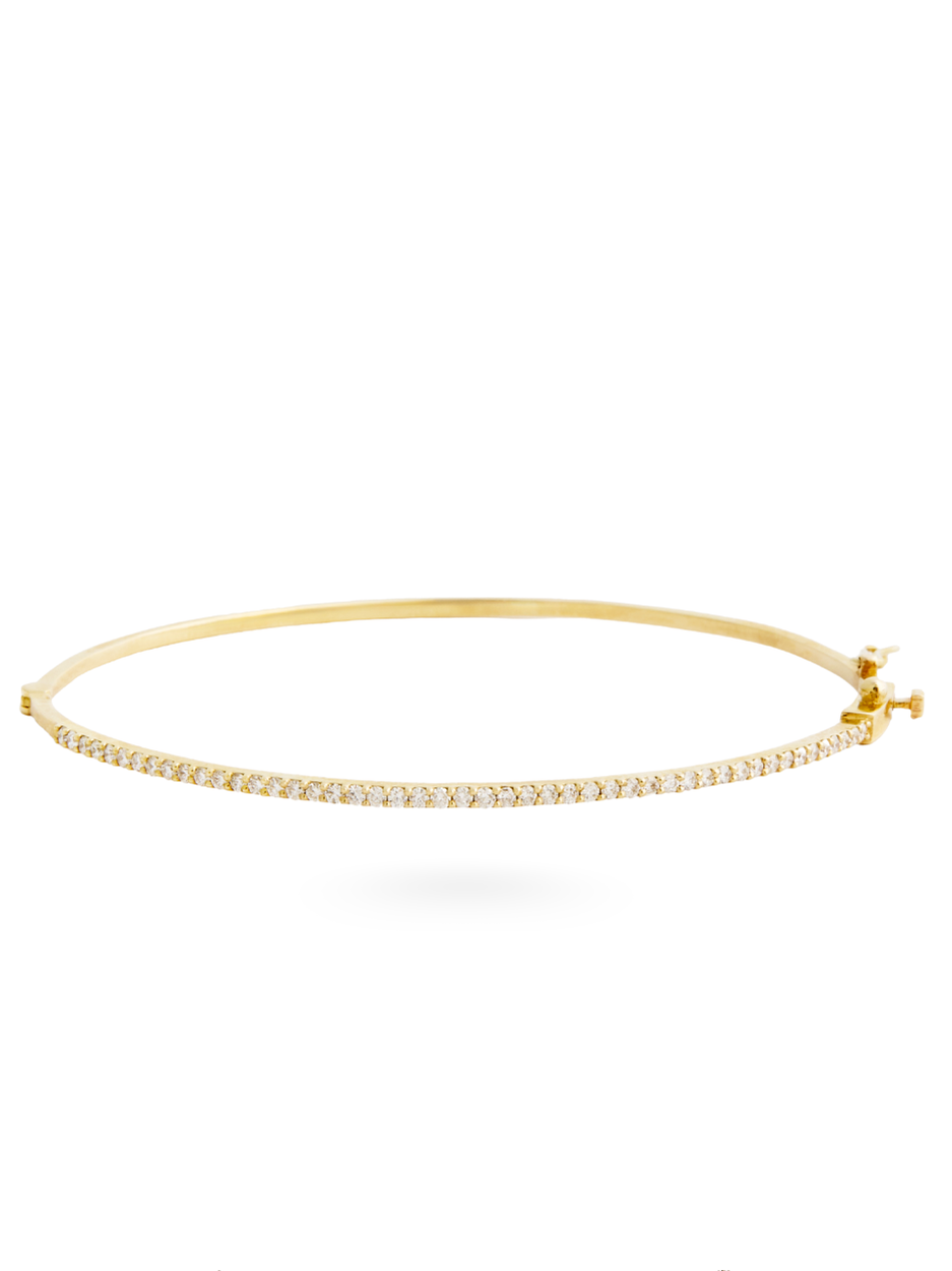 0.50 Karat Dia Path Pırlanta Kelepçe