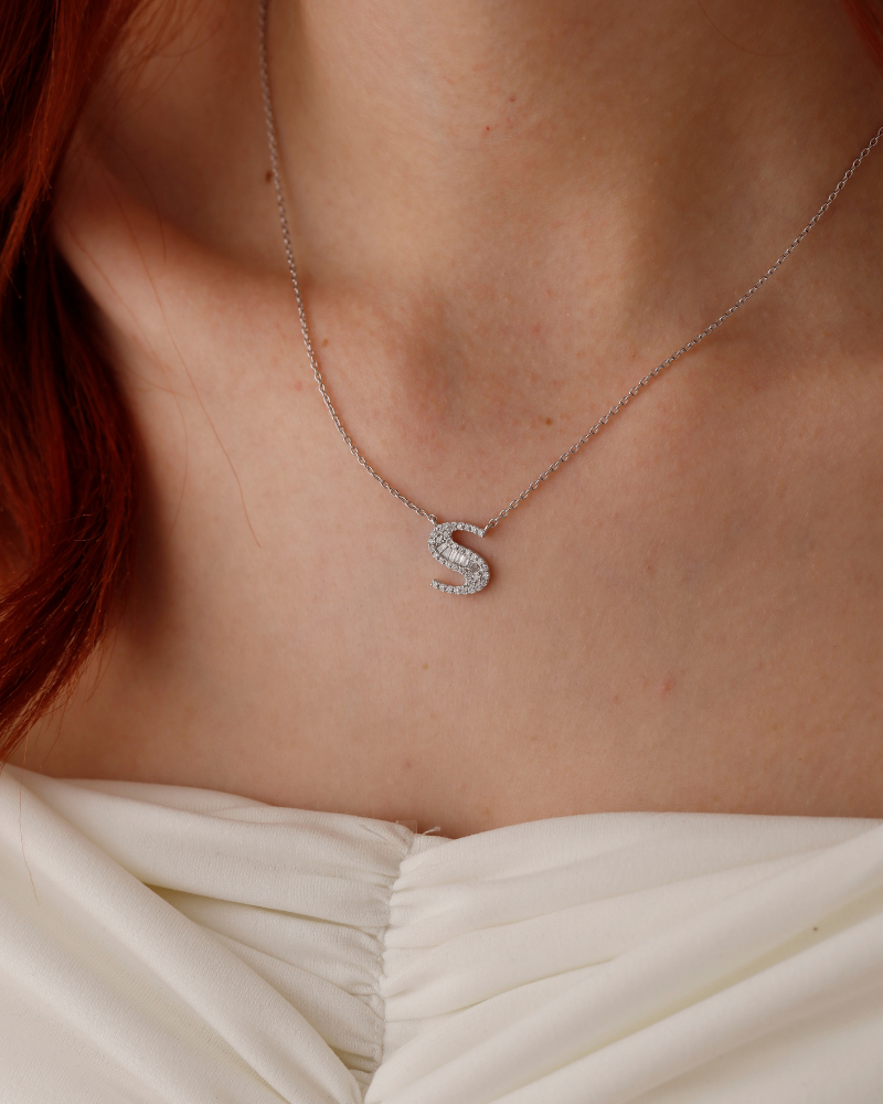 0.32 Karat Dia S Pırlanta Kolye