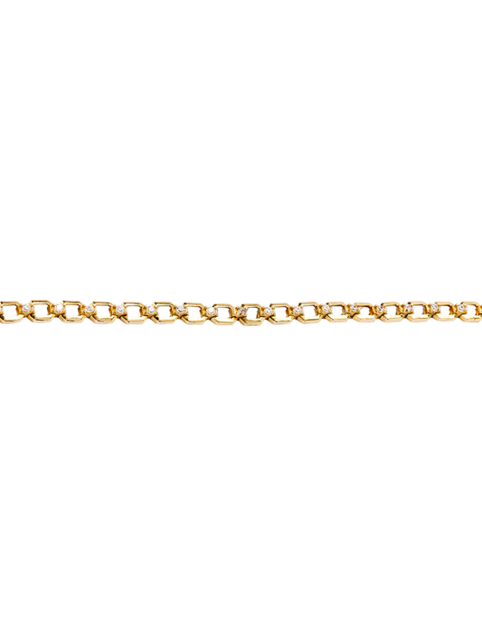 8.93 Gr. Void Chain Altın Bileklik