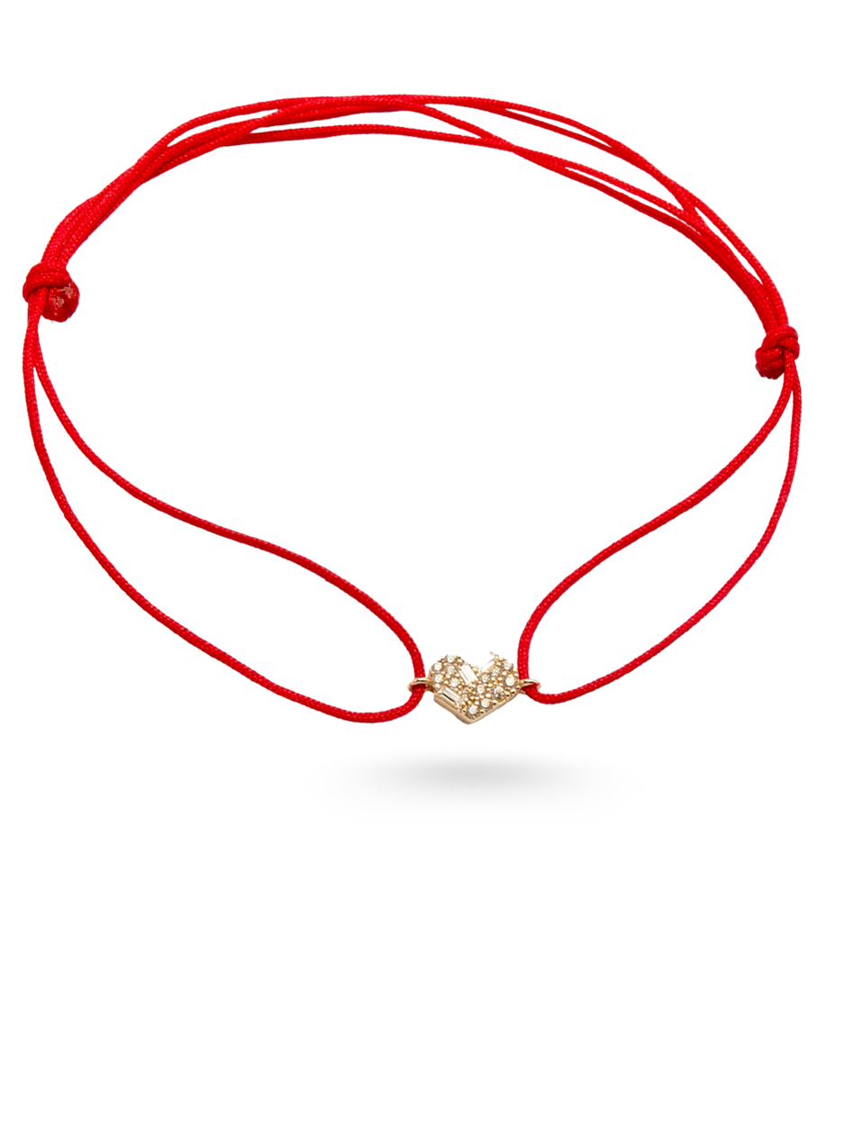 0.55 Gr. Shine'n Heart Altın İp Bileklik