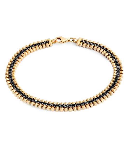 10.45 Gr. Black Path Altın Bileklik
