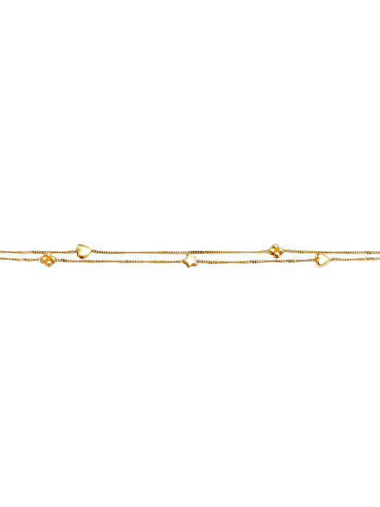 3.19 Gr. Double Path Altın Bileklik