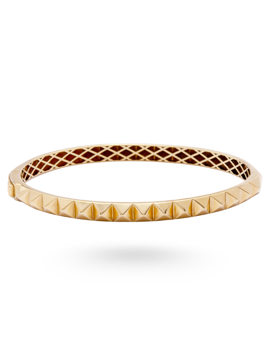 8.57 Gr. Pyramide Altın Kelepçe