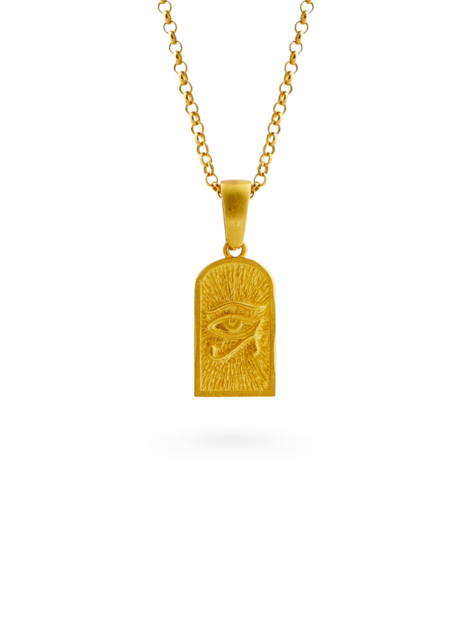 6.40 Gr. Horus Eye Altın Kolye