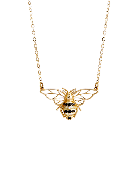 2.17 Gr. Te's Bee Altın Kolye