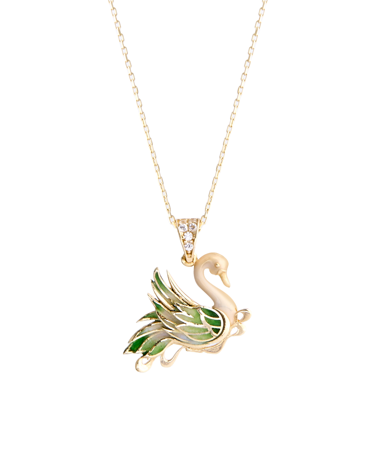 2.24 Gr. Swan Altın Kolye