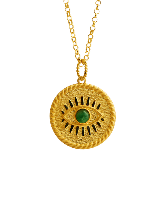 9.42 Gr. Siraj Eye Zümrüt Kolye