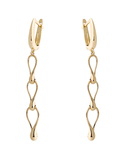 3.88 Gr. Ivan Altın Earrings Küpe