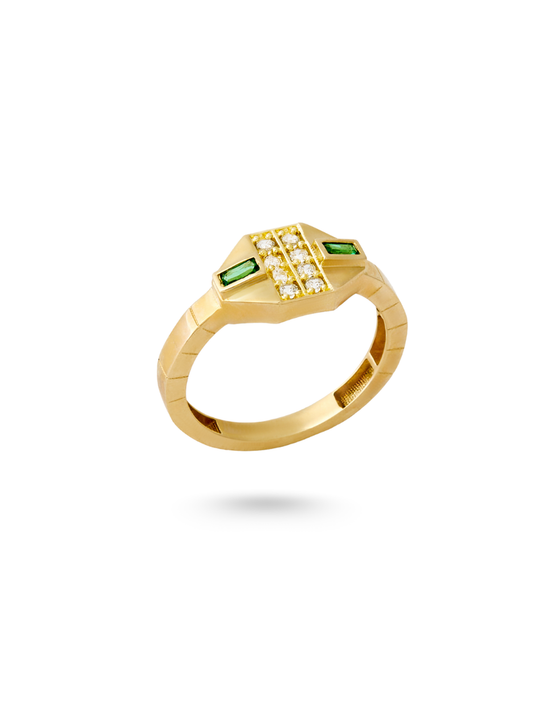 Trio Verde Ring