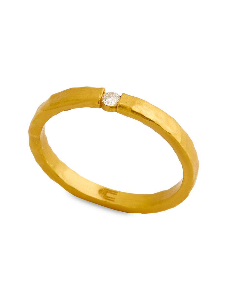 0.06 Karat Orbit Pırlanta Yüzük