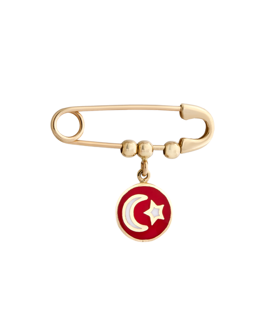 1.78 Gr. Türkiye Altın Çocuk İğnesi