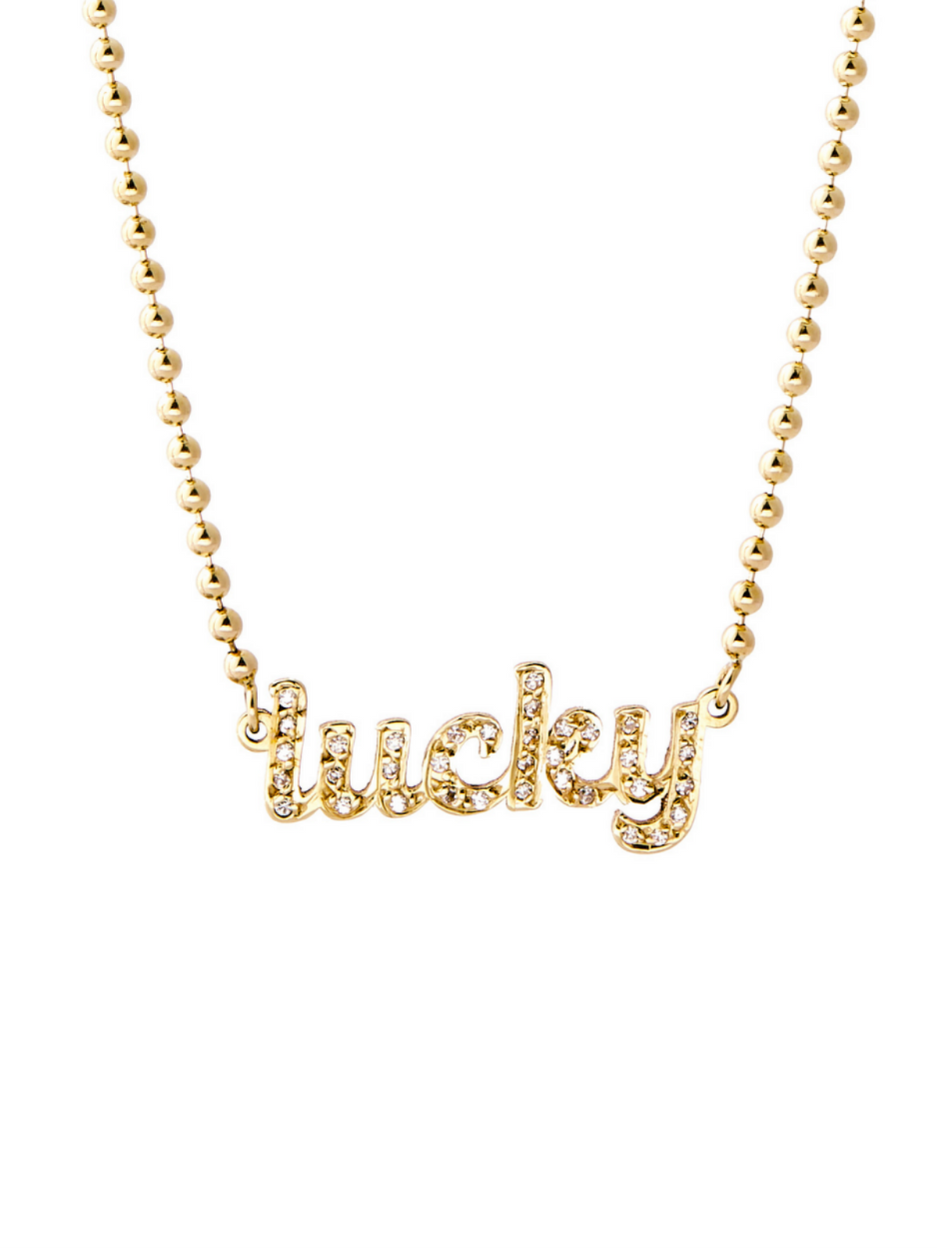 7.25 Gr. Lucky Lapped Altın Kolye