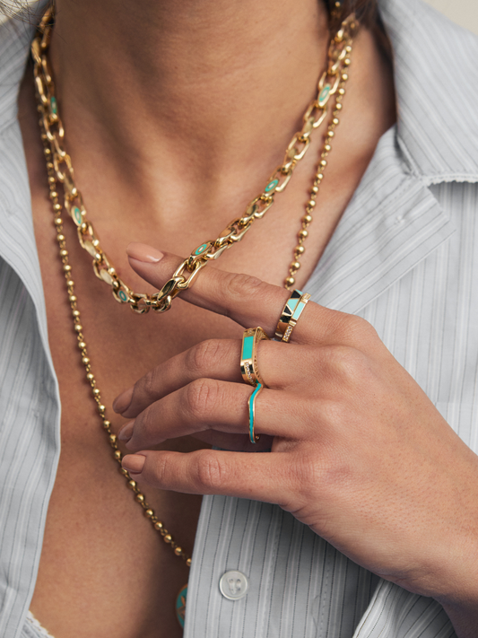 37.73 Gr. Tyri Chain Altın Kolye