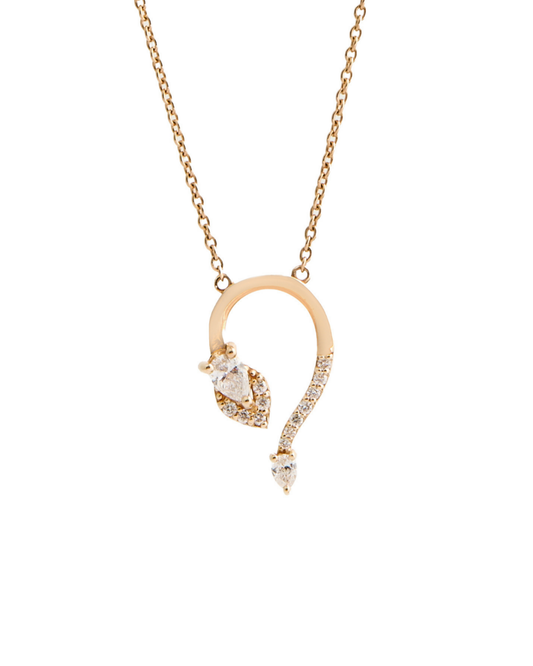 0.26 Karat Kleygi Pırlanta Kolye