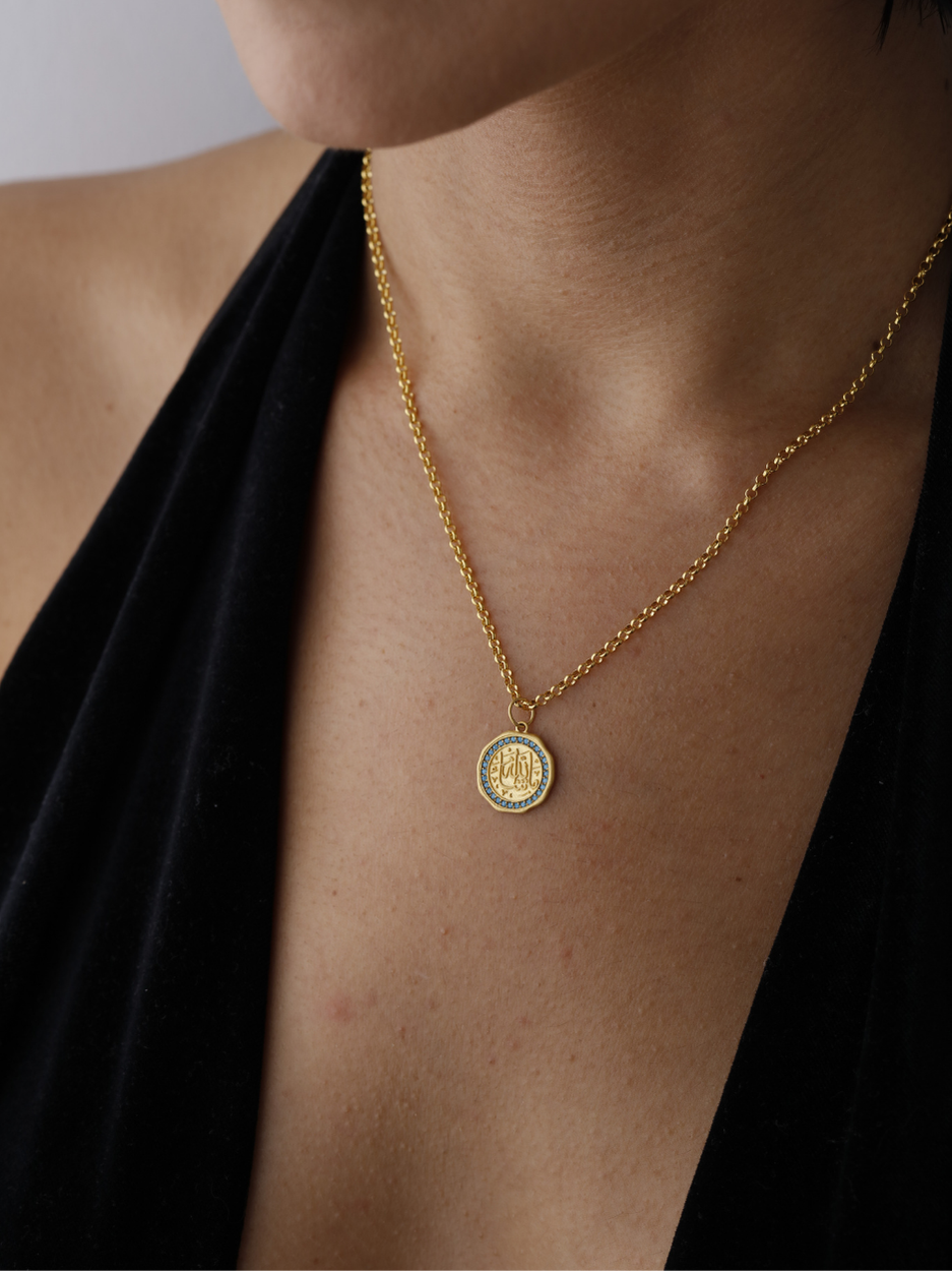 6.68 Gr. Tevhid Altın Madalyon