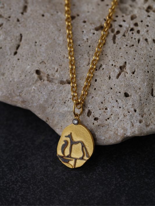 7.67 Gr. Egypt Altın Kolye