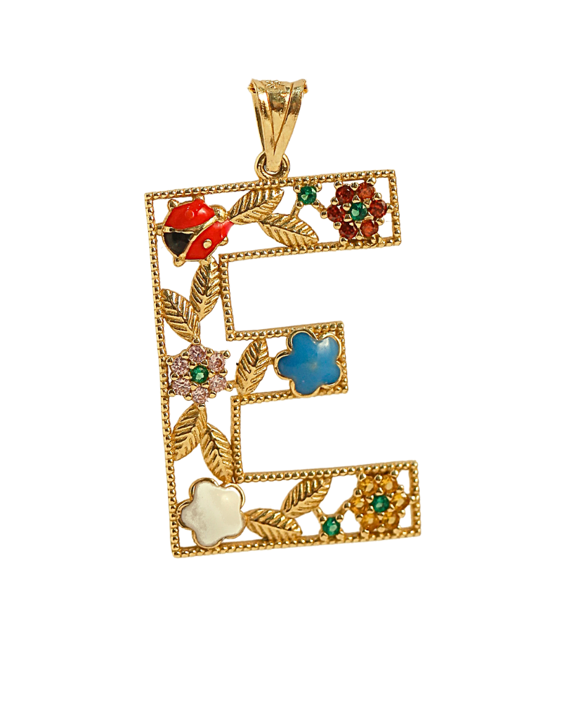 1.70 Gr. E Altın Kolye Ucu