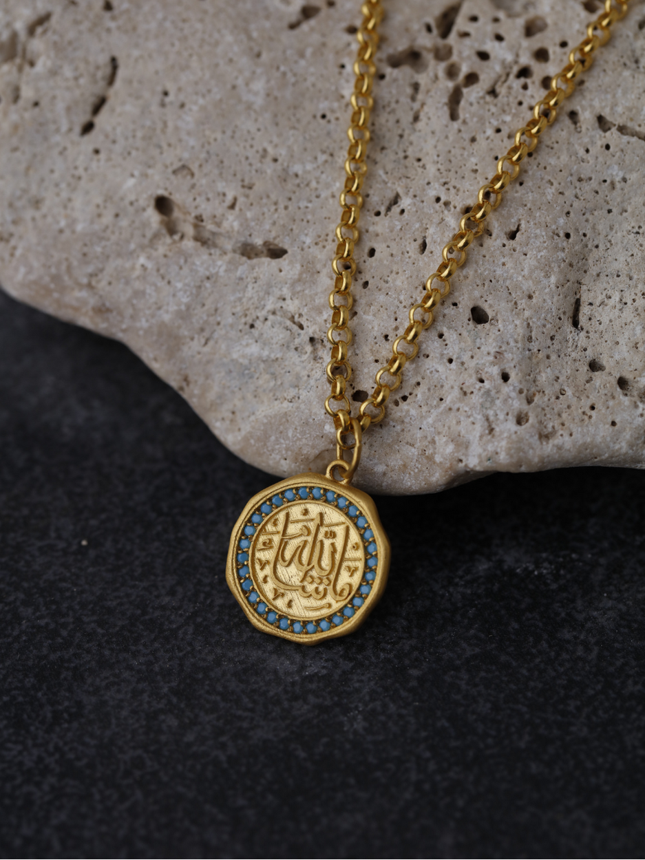 6.68 Gr. Tevhid Altın Madalyon