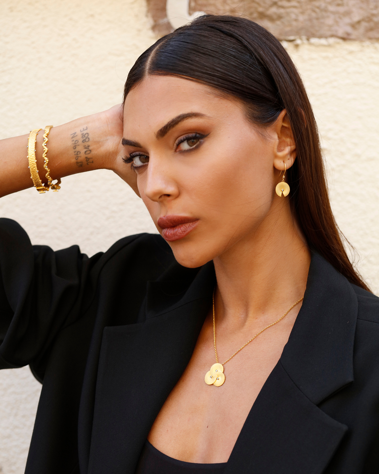 18.30 Gr. Hittite Edging Pırlanta Bileklik