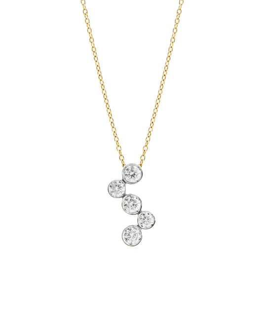 0.93 Karat Dotter Pırlanta Kolye