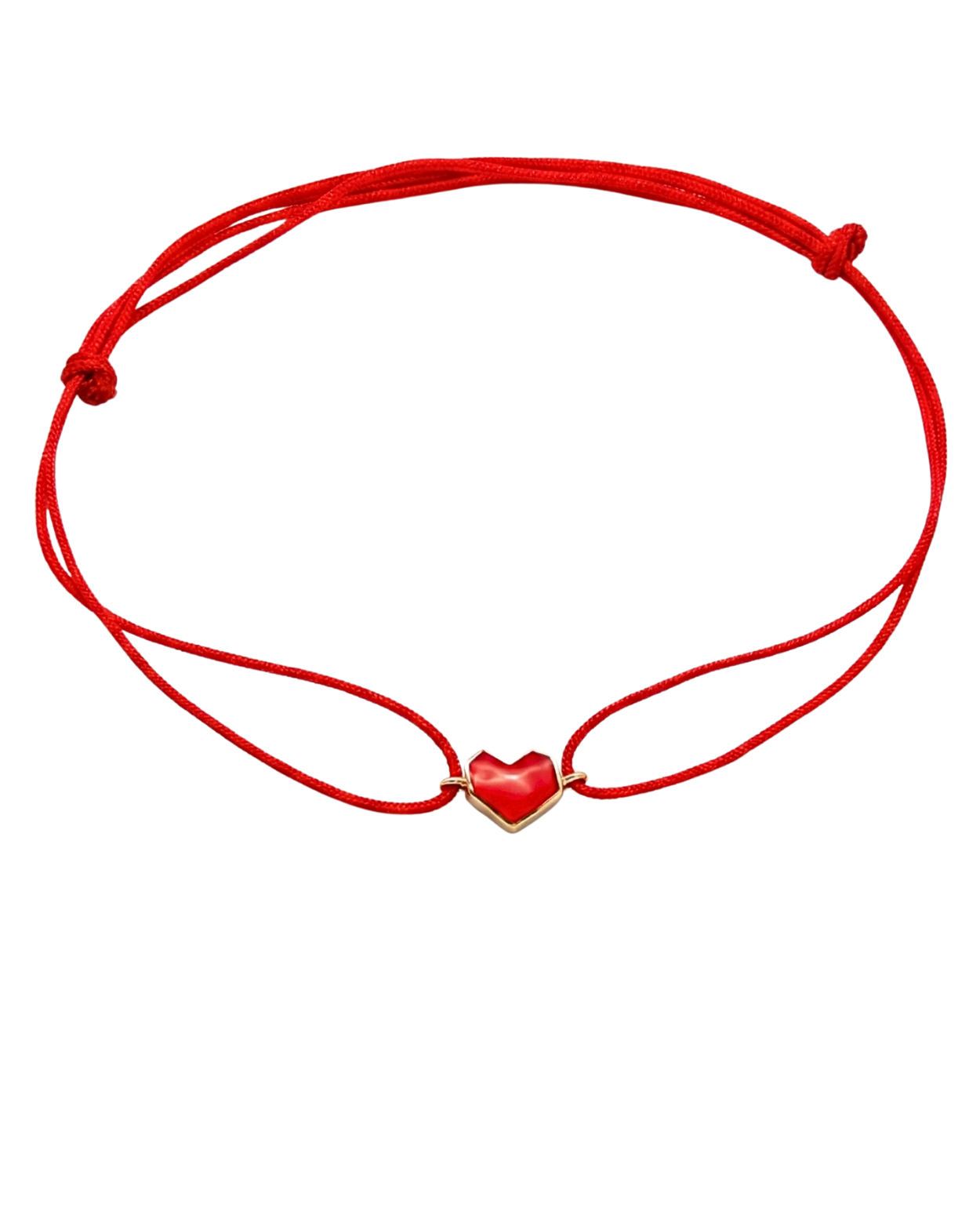 0.42 Gr. Heart Altın İp Bileklik