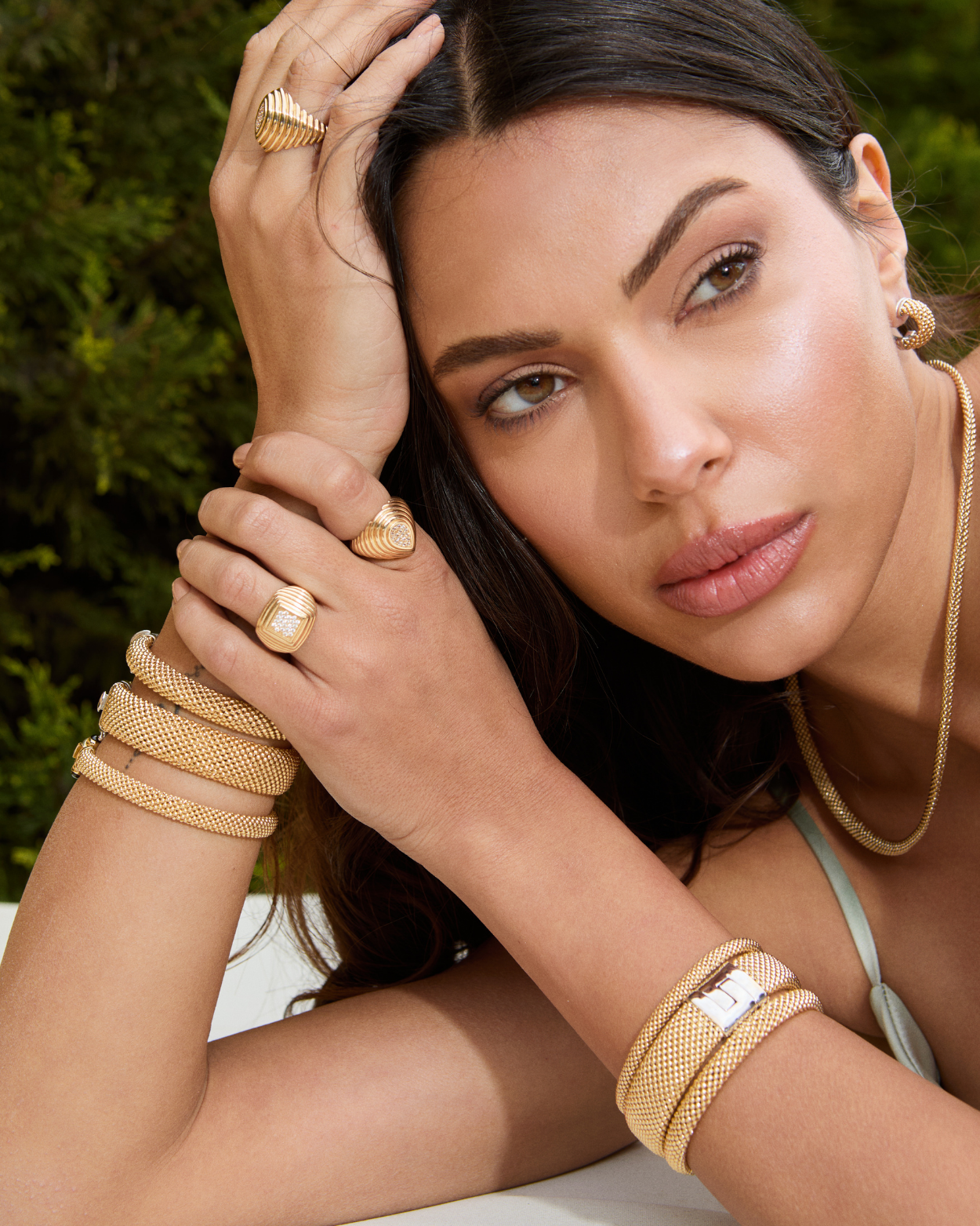 32.26 Gr. Aylen Altın Hasir Bileklik