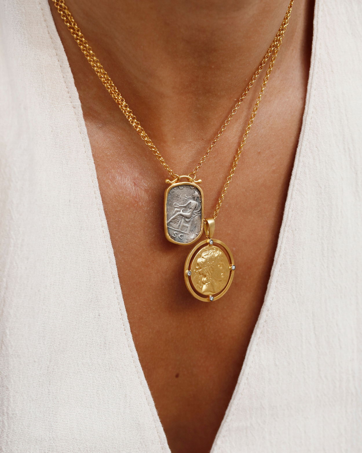 11.85 Gr. Golden Caesar Altın Kolye