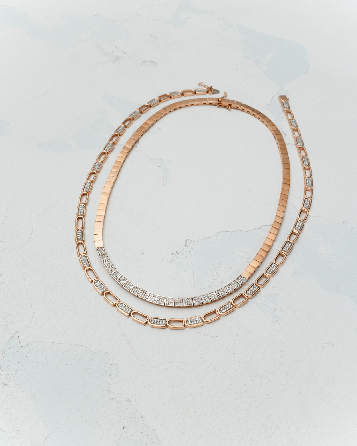 1.55 Karat Castle Chain Pırlanta Kolye