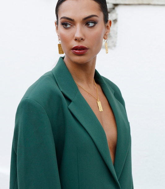 Anatolia Sade Stil Küpe