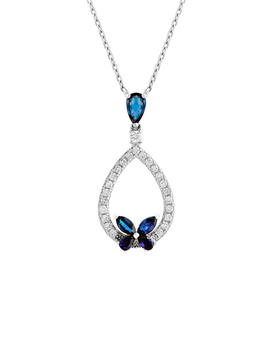 0.72 Karat Bluefly Pırlanta Kolye