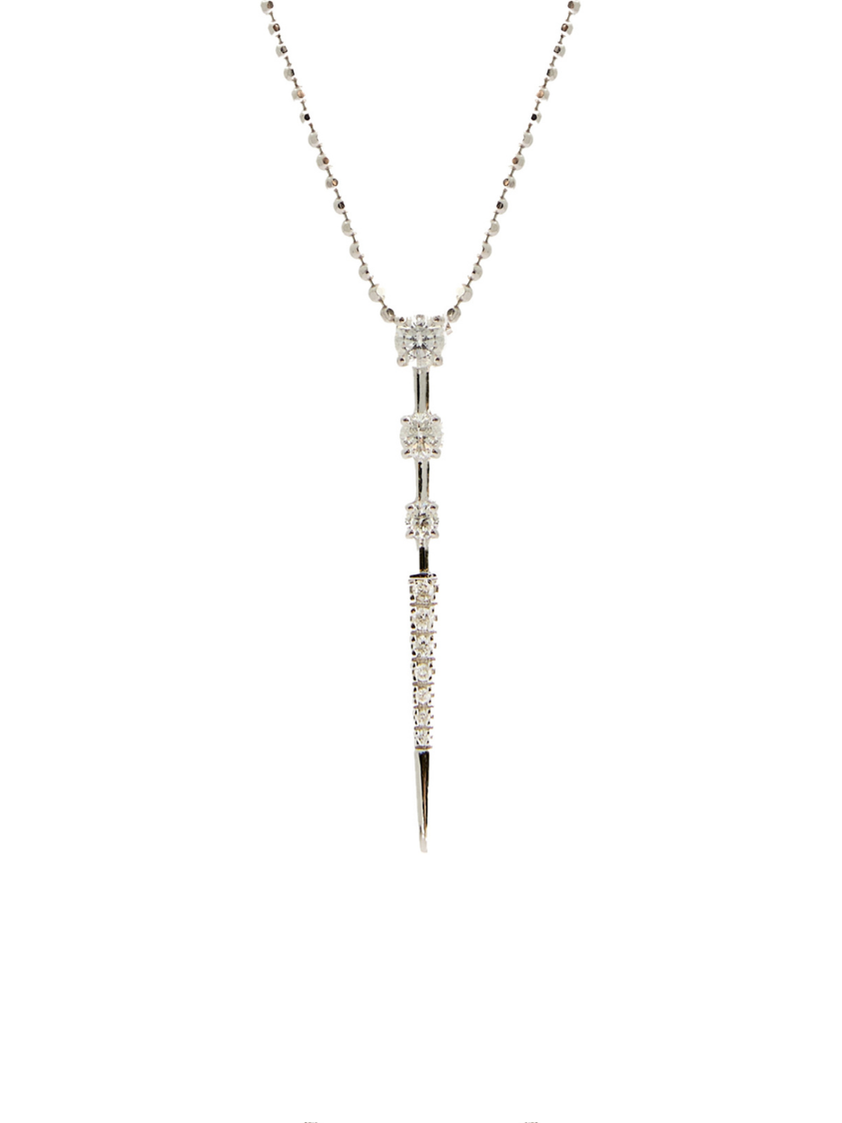 0.22 Karat Needle Pırlanta Kolye