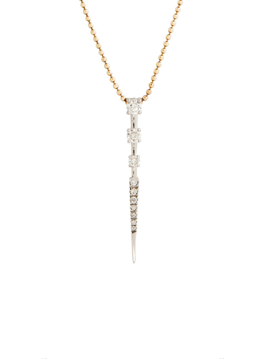 0.12 Karat Acute Pırlanta Kolye