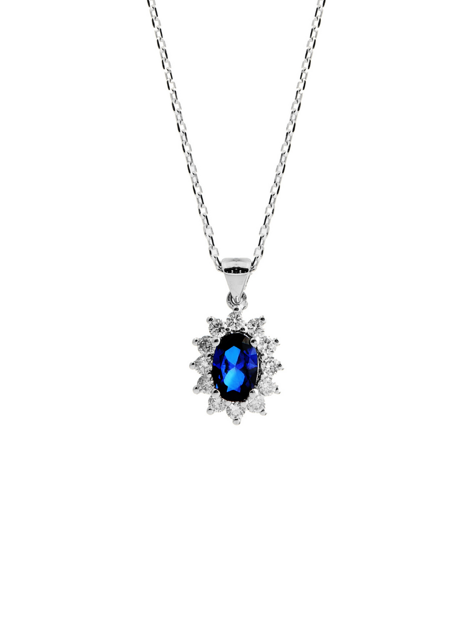0.75 Karat Blur Pırlanta Kolye