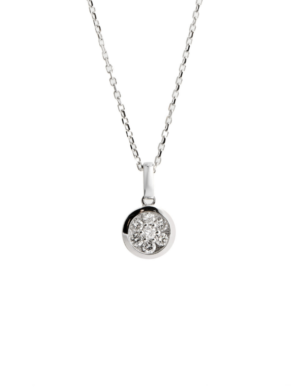 0.22 Karat Trim Pırlanta Kolye