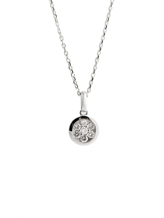 0.22 Karat Trim Pırlanta Kolye