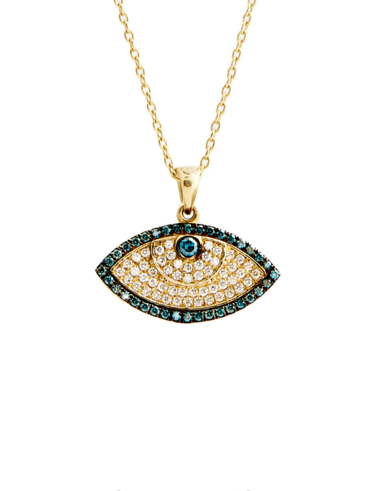 0.36 Karat Sky's Eye Pırlanta Kolye