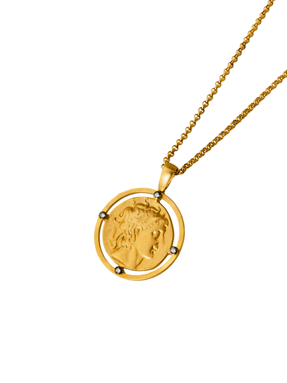 Golden Caesar Kolye