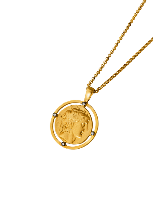 Golden Caesar Kolye