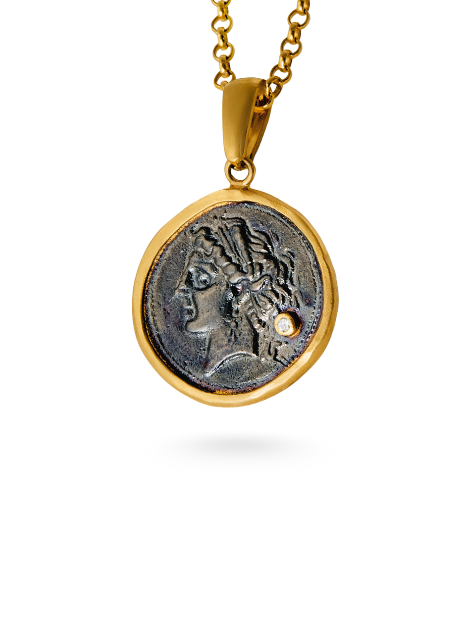 8.57 Gr. Blessed Woman Altın Kolye