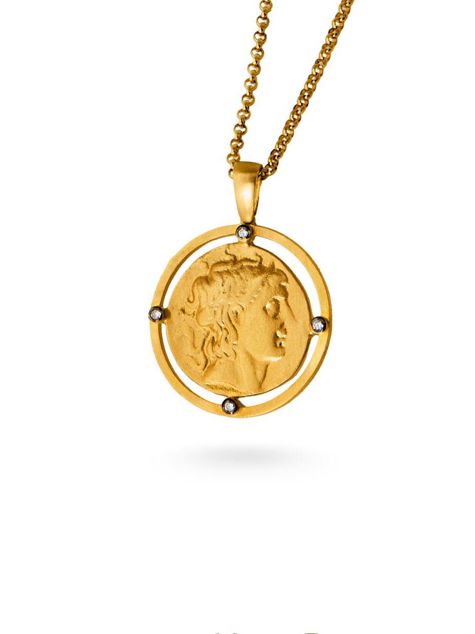 11.85 Gr. Golden Caesar Altın Kolye