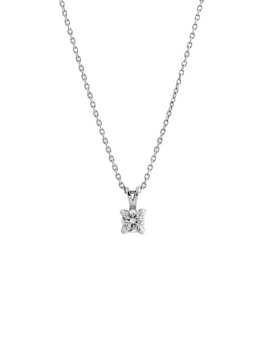 0.11 Karat Loras Pırlanta Kolye